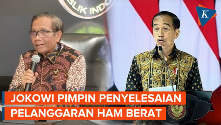 Mahfud MD Sebut Presiden Jokowi Akan Mulai Penyelesaian Pelanggaran HAM Berat Senin Besok