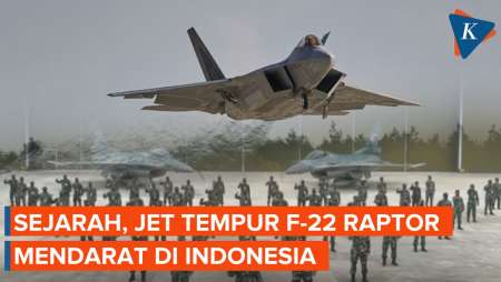 Pertama dalam Sejarah, Jet Tempur Siluman F-22 Raptor Akan Mendarat di Indonesia