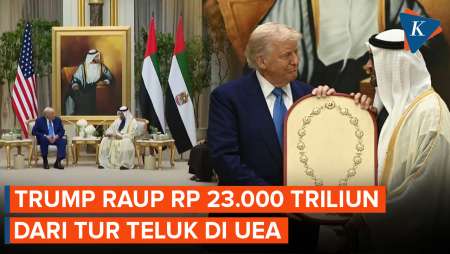 Trump Dapat Investasi Rp 23.000 Triliun dari Lawatannya ke Uni Emirat Arab