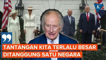 Raja Charles III Serukan AS Tetap Bersama Barat Hadapi Krisis