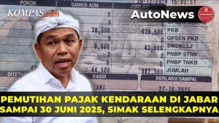 Pemutihan Pajak Kendaraan di Jabar Berlaku sampai 30 Juni 2025