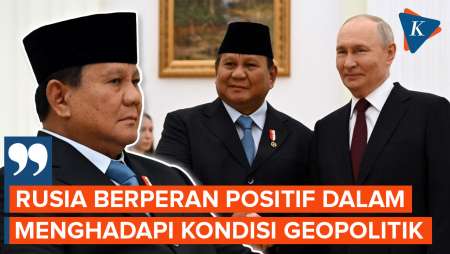 Prabowo Konsultasi soal Geopolitik Dunia ke Putin, Puji Peran Positif Rusia