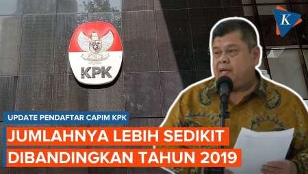 Ditutup Besok! Pendaftar Capim KPK Lebih Sedikit Dibandingkan 2019