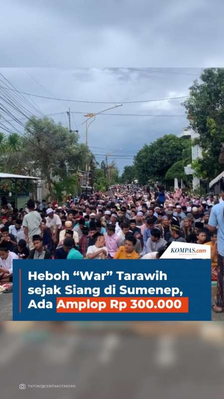 Heboh “War” Tarawih Sejak Siang Di Sumenep, Ada Amplop Rp 300.000