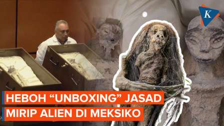 Jasad yang Diduga Alien Ditemukan di Peru, Bentuknya Kecil Mirip…