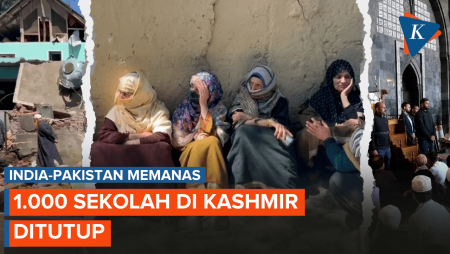 Khawatir Perang India Vs Pakistan, 1.000 Sekolah di Kashmir Ditutup