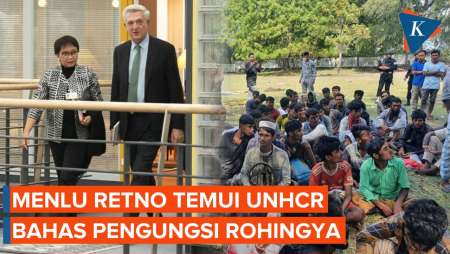 Menlu Retno Marsudi Temui UNHCR untuk Bahas Rohingya