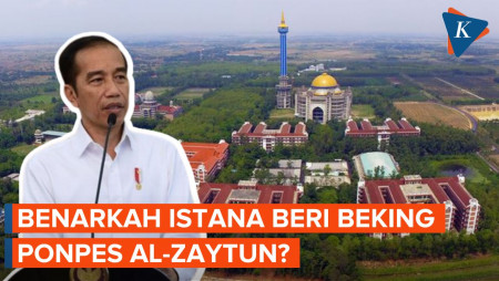 Jokowi Buka Suara soal Isu Istana yang Beri Beking untuk Ponpes Al-Zaytun