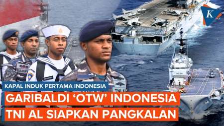 Kapal Induk Garibaldi Segera "OTW" Indonesia: Bagaimana Persiapan TNI AL?