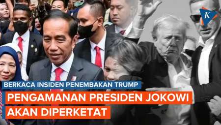Berkaca Insiden Penembakan Trump, Pengamanan Presiden Jokowi Diperketat
