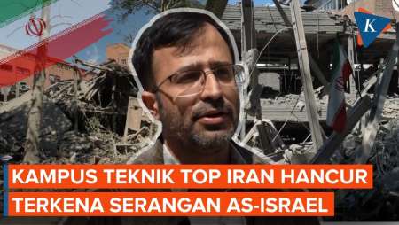 Serangan AS-Israel Hantam Kampus Teknik Terbaik Di Iran, Pusat Data Hancur