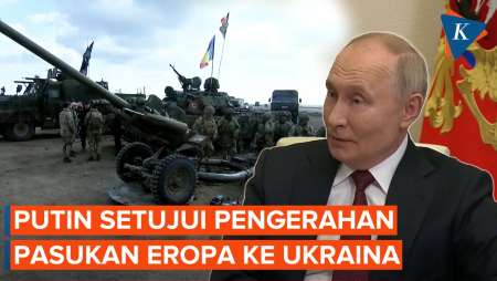 Trump: Putin Tak Keberatan Pasukan Eropa Dikirim ke Ukraina