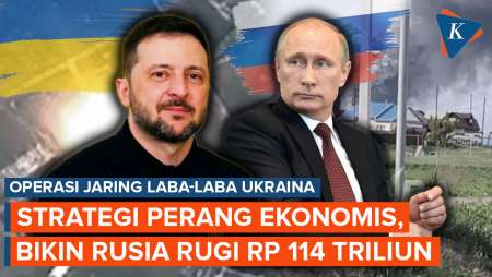 Fakta Operasi Jaring Laba-laba Ukraina: Strategi Ekonomis, Bikin Rusia Boncos Triliunan Rupiah