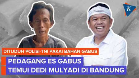 Pedagang Es Gabus Diundang Dedi Mulyadi Ke Bandung Usai Dituduh Aparat Pakai Spons