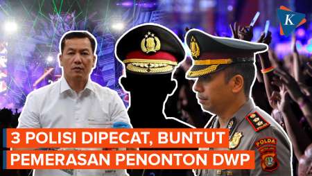 3 Polisi Dipecat Buntut Kasus Pemerasan Penonton DWP, Siapa Saja?