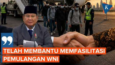 Prabowo Berterima Kasih, Thailand Bantu Pulangkan 1.000 WNI Korban Scam