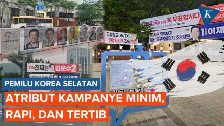 Kontras Pemilu di Korea Selatan Dibanding Indonesia, Atribut Kampanye Minim, Tidak Semrawut