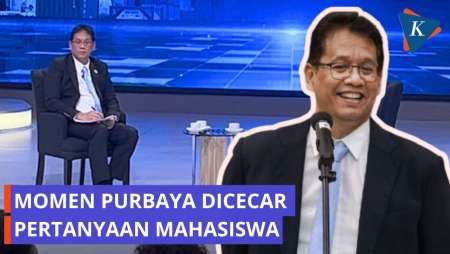 Kelakar Purbaya Saat Dicecar Pertanyaan Mahasiswa: Bisa Gue Bully Dia