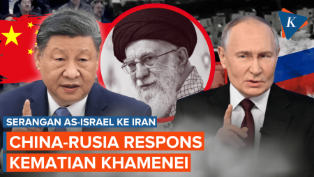 China-Rusia, "Duo Sobat" Iran Respons Kematian Khamenei Di Tangan AS-Israel
