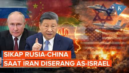 Sikap Rusia-China Saat Iran Diserang AS-Israel