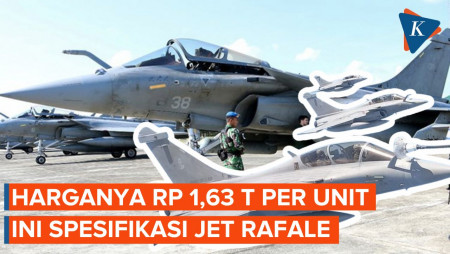 Spesifikasi Jet Tempur Rafale RI yang Dibeli Seharga Rp 1,63 Triliun Per Unit