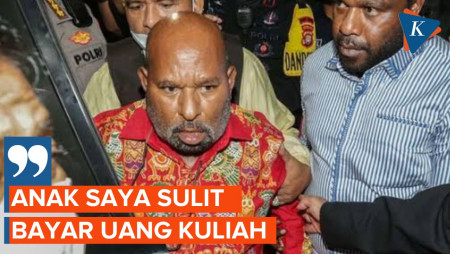 Lukas Enembe Minta Hakim Buka Blokir Rekening dan Kembalikan Paspor Anaknya untuk Sekolah