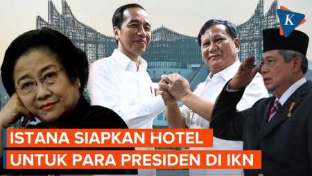 Jelang HUT RI di IKN, Istana Siapkan Hotel untuk Megawati dan SBY