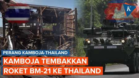 Perang Memanas, Kamboja Tembakkan Roket BM-21 Ke Thailand, Warga Sipil Tewas