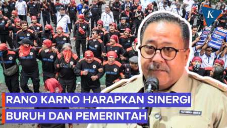 Rano Karno Berharap Sinergi Buruh, Pemerintah dan Pengusaha Terus Terjaga