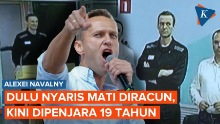 Alexei Navalny, Musuh Bebuyutan Putin di Rusia Dihukum 19 Tahun…