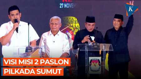 [FULL] Pemaparan Visi Misi Bobby-Surya dan Edy-Hasan di Debat Pilkada Sumut 2024