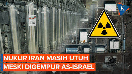 Serangan AS-Israel Tak Cukup Tangguh, Fasilitas Nuklir Iran Masih Bertahan