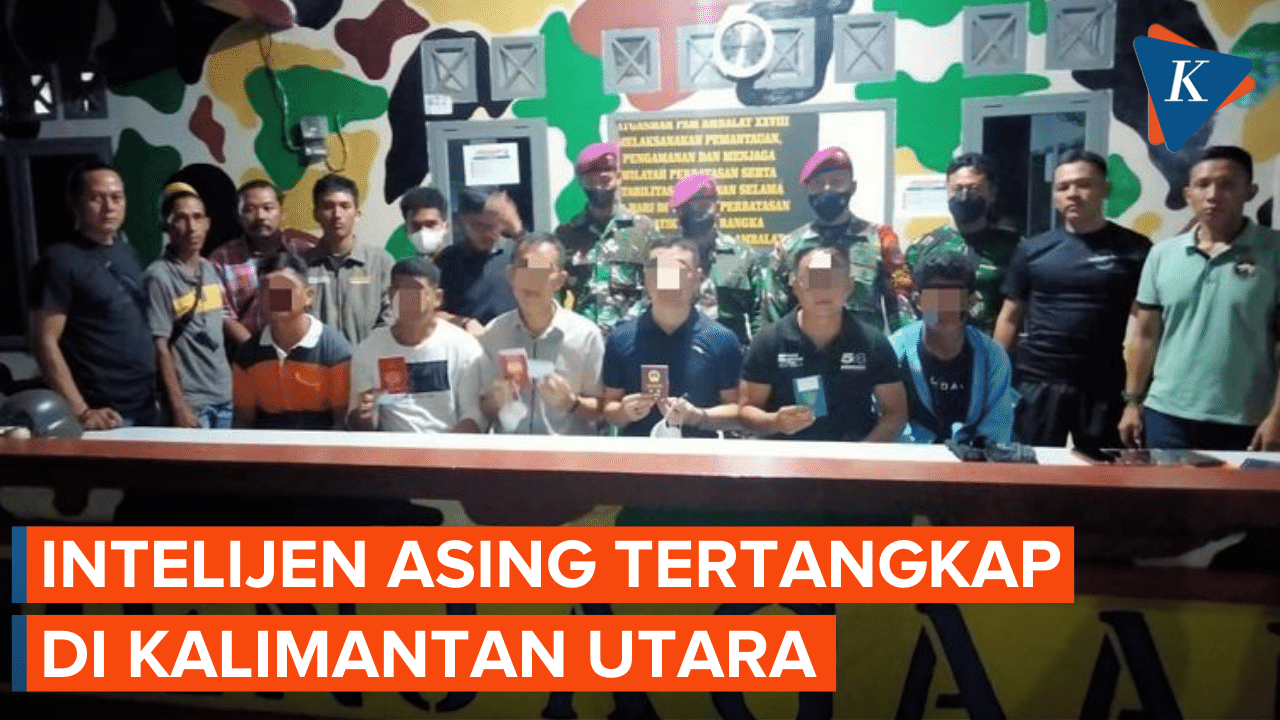 Diduga Intelijen Asing, Marinir TNI AL Amankan 6 Orang di Kalimantan Utara