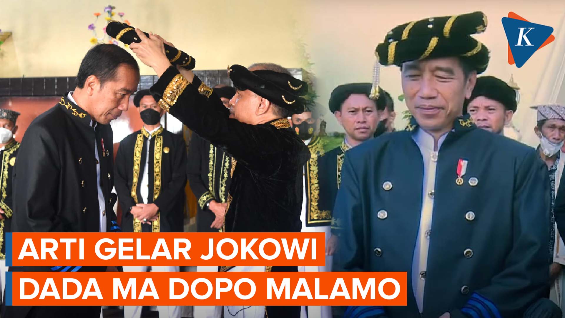 Ini Arti Dada Ma Dopo Malamo, Gelar Terbaru Jokowi dari Kesultanan Ternate