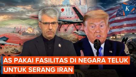 AS Pakai Fasilitas Negara di Kawasan untuk Serang Iran