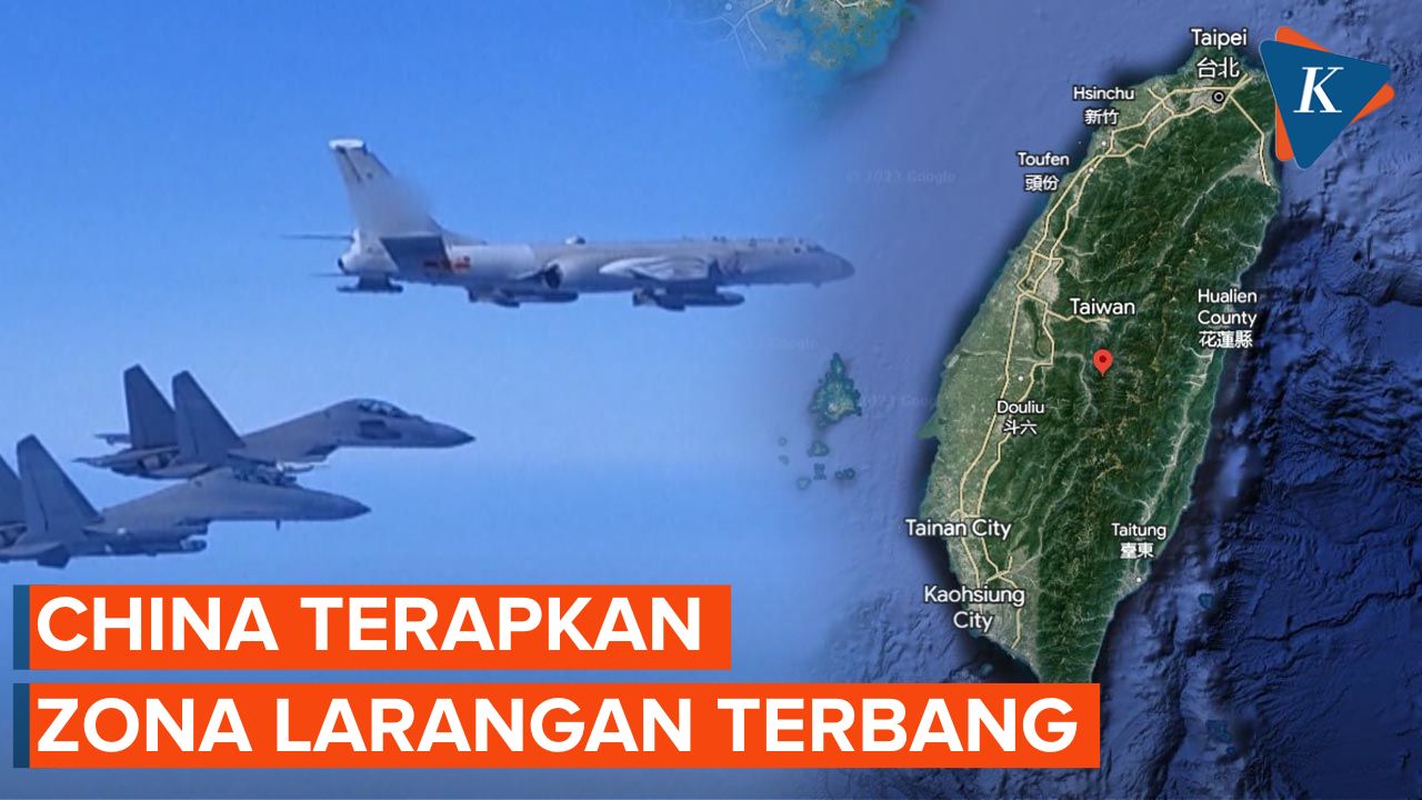 Zona Larangan Terbang China Diprediksi Ganggu 33 Penerbangan di Taiwan