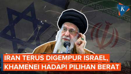 Terus Digempur Israel, Pemimpin Tertinggi Iran Ayatollah Ali Khamenei Hadapi Pilihan Sulit