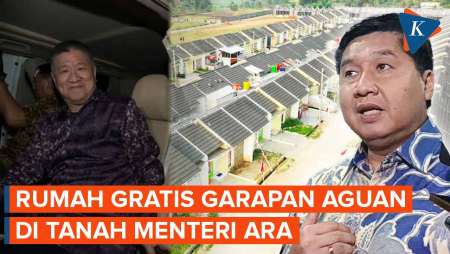 Pembangunan Rumah Gratis Garapan Aguan di Tanah Maruarar Sirait Segera Dimulai