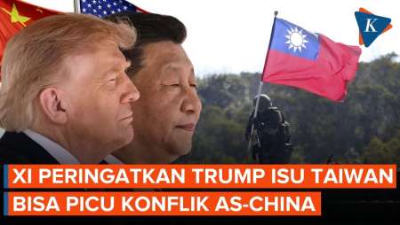 Xi Peringatkan Trump, China-AS Bisa Perang Jika Isu Taiwan Tak Ditangani Dengan Baik