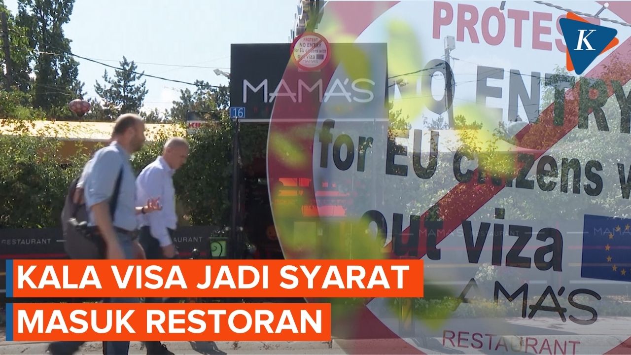 Aksi Protes Restoran di Kosovo