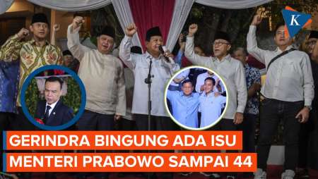 Misteri Kabinet Prabowo: Bamsoet-Zulhas Bilang Lebih dari 34, Gerindra Bilang Belum Dibahas