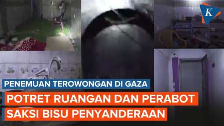 Tersembunyi di Kedalaman, Ruangan Sandera di Gaza Sisakan Berbagai 