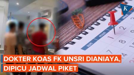 Kronologi Dokter Koas FK Unsri di Palembang Dianiaya, Berawal dari Jadwal Piket Tahun Baru