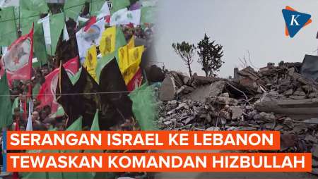 Serangan Israel di Lebanon Selatan Tewaskan Komandan Senior Hizbullah