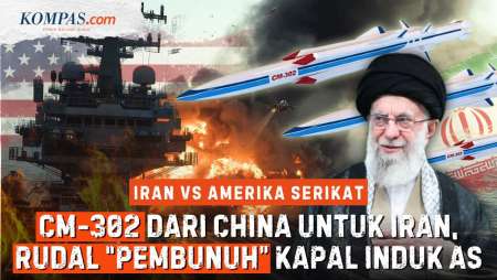 CM-302, Rudal China Jadi Jawaban Iran Untuk Tenggelamkan Kapal Induk AS