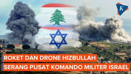 Setelah Diserang Iran, Israel Utara Diserang Rudal dan Drone Hizbullah
