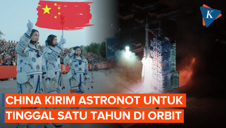 China Kejar Misi Ke Bulan, Astronotnya Digembleng 1 Tahun Di Luar Angkasa