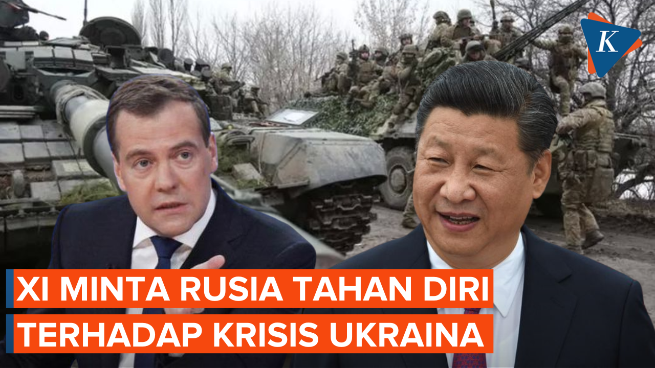 Presiden China Desak Rusia Menahan Diri Terhadap Ukraina