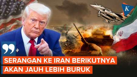 Kerahkan Armada Besar, Trump: Serangan Ke Iran Berikutnya Akan Jauh Lebih Buruk
