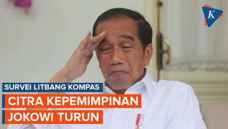 Survei Litbang Kompas: Citra Kepemimpinan Jokowi Turun Jadi 81,3 Persen